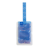 Medline Infant Heel Warmers, 3in x 5in, Blue, Pack Of 100