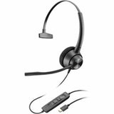 Poly EncorePro 310, USB-C - 300 Series - headset - on-ear - wired - USB-C