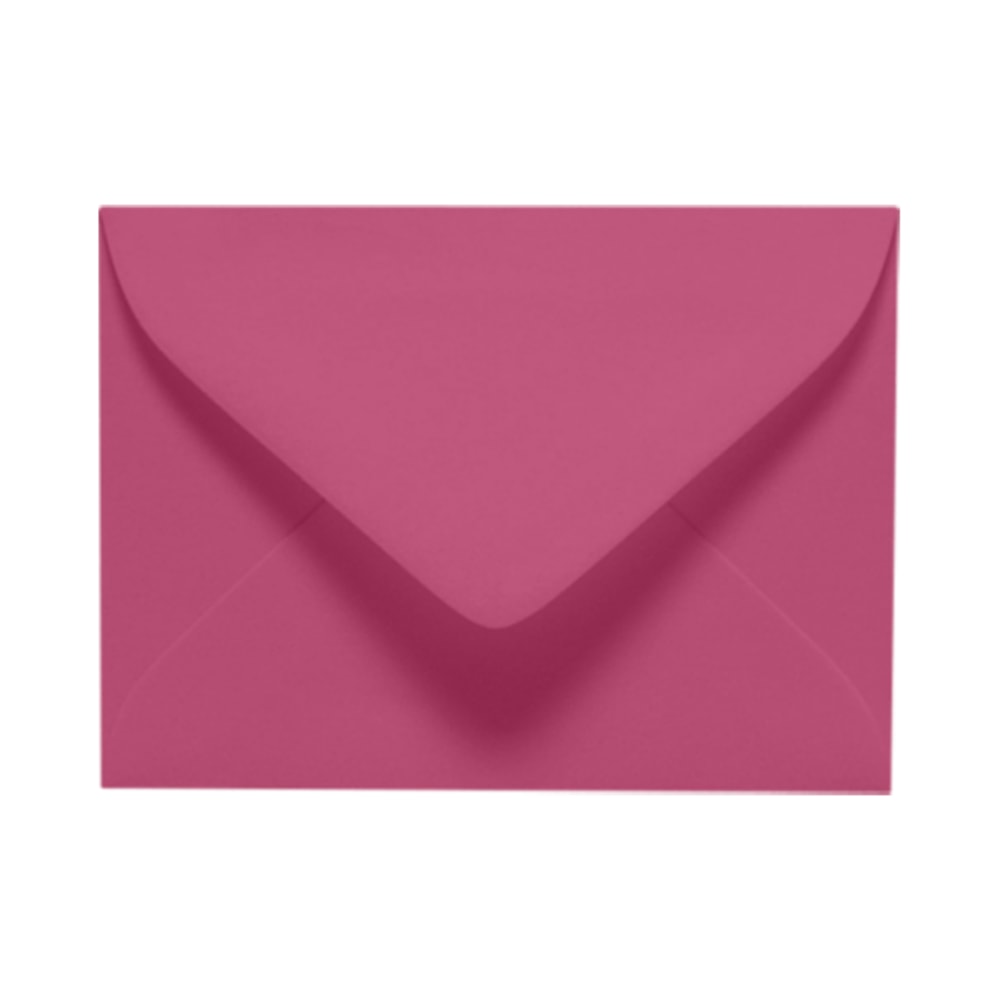 LUX Mini Envelopes, #17, Gummed Seal, Magenta, Pack Of 1,000