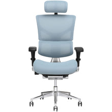 Load image into Gallery viewer, X-Chair X3 Ergonomic Nylon High-Back Task Chair With Headrest, Glacier