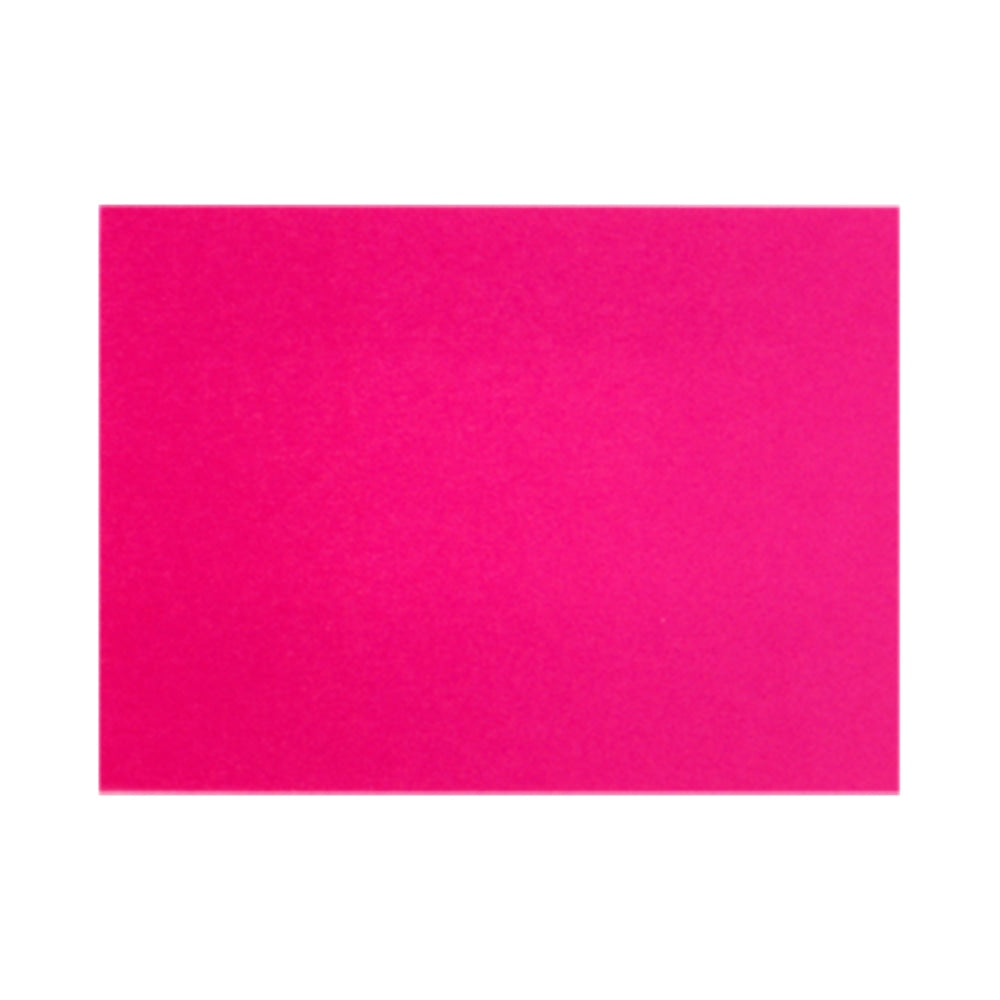 LUX Flat Cards, A7, 5 1/8in x 7in, Hottie Pink, Pack Of 500