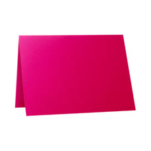 Load image into Gallery viewer, LUX Folded Cards, A1, 3 1/2in x 4 7/8in, Hottie Pink, Pack Of 500