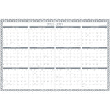 2023-2024 Cambridge Maeve Erasable Reversible Academic/Regular Year Wall Calendar, 24in x 36in, January to December 2024/July 2023 to June 2024, 1665-550SB