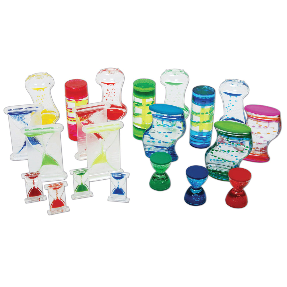 Learning Advantage TickiT Sensory Liquid Complete Set, Set Of 21 Pieces