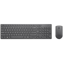 Load image into Gallery viewer, Lenovo Professional Ultraslim Wireless Combo Keyboard and Mouse- US English - USB Type A Wireless RF - English (US) - USB Type A Wireless RF - 3200 dpi - AAA - Compatible with PC, Windows