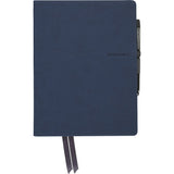 Mead Casebound Premium Notebook, 9 7/8in x 7 5/8in, 80 Sheets, Navy