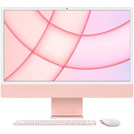 Apple iMac All-in-One Computer - Apple M1 Octa-core (8 Core) - 8 GB RAM - 1 TB SSD - 24in 4.5K 4480 x 2520 - Desktop - Pink - Apple M1 Chip - macOS Big Sur - IEEE 802.11 a/b/g/n/ac/ax - 143 W