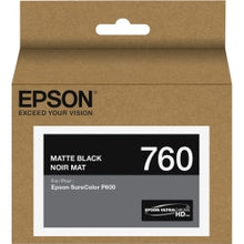 Load image into Gallery viewer, Epson UltraChrome HD T760 Original Ink Cartridge - Inkjet - Matte Black - 1 Each