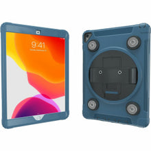 Load image into Gallery viewer, CTA Digital Magnetic Splash-Proof Case with Metal Mounting Plates for iPad 7th/ 8th/ 9th Gen 10.2, iPad Air 3, iPad Pro 10.5, Blue - Splash Proof, Impact Resistant, Water Resistant - Silicone Body - 10.3in Height x 7.8in Width x 1in Depth