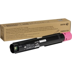 Xerox 106R037 Magenta High Yield Toner Cartridge
