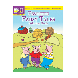Dover Publications Boost Coloring Book, Favorite Fairy Tales, Grades Pre-K - K