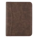 At-A-Glance Simulated Leather Appointment Planner Starter Set, 8-1/2in x 5-1/2in, Distressed Brown, Undated