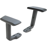Lorell Two-way Adjustable Arm Kit - Black - 1 Each