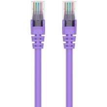 Load image into Gallery viewer, Belkin CAT6 Ethernet Patch Cable Snagless, RJ45, M/M - 15 ft Category 6 Network Cable - 24 AWG - Purple