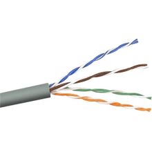 Load image into Gallery viewer, Belkin Cat.6 Network Cable - 1000 ft Category 6 Network Cable for Network Device, ATM - First End: Bare Wire - Second End: Bare Wire - 1.2 Gbit/s - 24 AWG - Pink