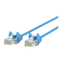Load image into Gallery viewer, Belkin CAT6 Slim Gigabit Snagless UTP Ethernet Cable - 12 ft Category 6 Network Cable for Network Device, Notebook, Desktop Computer, Modem, Router, Wall Outlet - First End: 1 x RJ-45 Network - Male - Second End: 1 x RJ-45 Network - Male - 1 Gbit/s