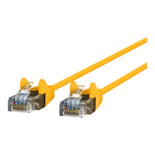 Load image into Gallery viewer, Belkin CAT6 Slim Gigabit Snagless UTP Ethernet Cable - 1 ft Category 6 Network Cable for Network Device, Notebook, Desktop Computer, Modem, Router, Wall Outlet - First End: 1 x RJ-45 Network - Male - Second End: 1 x RJ-45 Network - Male - 1 Gbit/s
