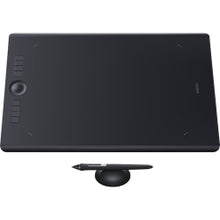 Load image into Gallery viewer, Wacom Intuos Pro Pen Tablet Large - Graphics Tablet - 12.24in x 8.50in - 5080 lpi - Touchscreen - Multi-touch Screen Wired/Wireless - Bluetooth/Wi-Fi - 8192 Pressure Level - Pen - PC, Mac - Black