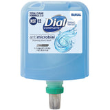 Dial Complete Complete Antibacterial Foaming Hand Wash Refill - Spring Water ScentFor - 57.5 fl oz (1700.5 mL) - Bacteria Remover - Home, Healthcare, School, Office, Restaurant, Daycare - Yes - Yes - Blue - Non-drying - 1 Each