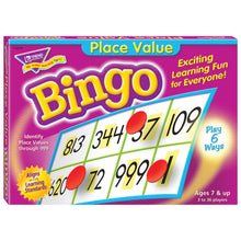 Load image into Gallery viewer, Trend Place Value Bingo Game, All Ages