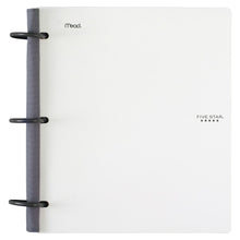Load image into Gallery viewer, Five Star FiveStar Flex 1 - 12in Hybrid NoteBinder - Letter - 300 Sheets - 3-ring Binding - College/Quad Ruled - 8 1/2in x 11in - White Cover - Durable, Divider, Flexible, Opaque, TechLock Ring - 1Each