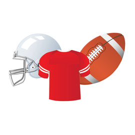 Eureka Paper Cutouts, 5in, Football, Pack Of 36