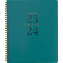 Load image into Gallery viewer, 2023-2024 AT-A-GLANCE Signature Lite Academic Weekly/Monthly Planner, 8-1/2in x 11in, Maroon, July 2023 to June 2024, YP90LA12