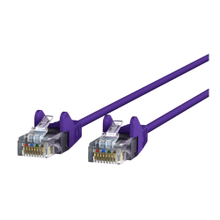 Load image into Gallery viewer, Belkin CAT6 Slim Gigabit Snagless UTP Ethernet Cable - 2 ft Category 6 Network Cable for Network Device, Notebook, Desktop Computer, Modem, Router, Wall Outlet - First End: 1 x RJ-45 Network - Male - Second End: 1 x RJ-45 Network - Male - 1 Gbit/s