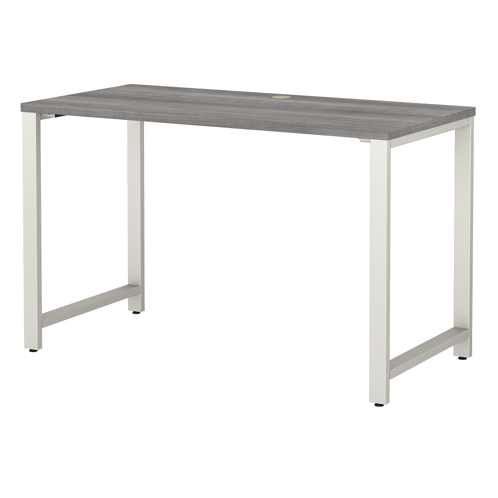 Bush Business Furniture 400 48inW Table Computer Desk, Platinum Gray, Standard Delivery