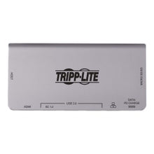 Load image into Gallery viewer, Eaton Tripp Lite Series USB C Docking Station USB Hub 4k w/ HDMI, Gbe Gigabit Ethernet, SD Card Reader, PD Charging - Docking station - USB-C 3.1 / Thunderbolt 3 - HDMI - 1GbE