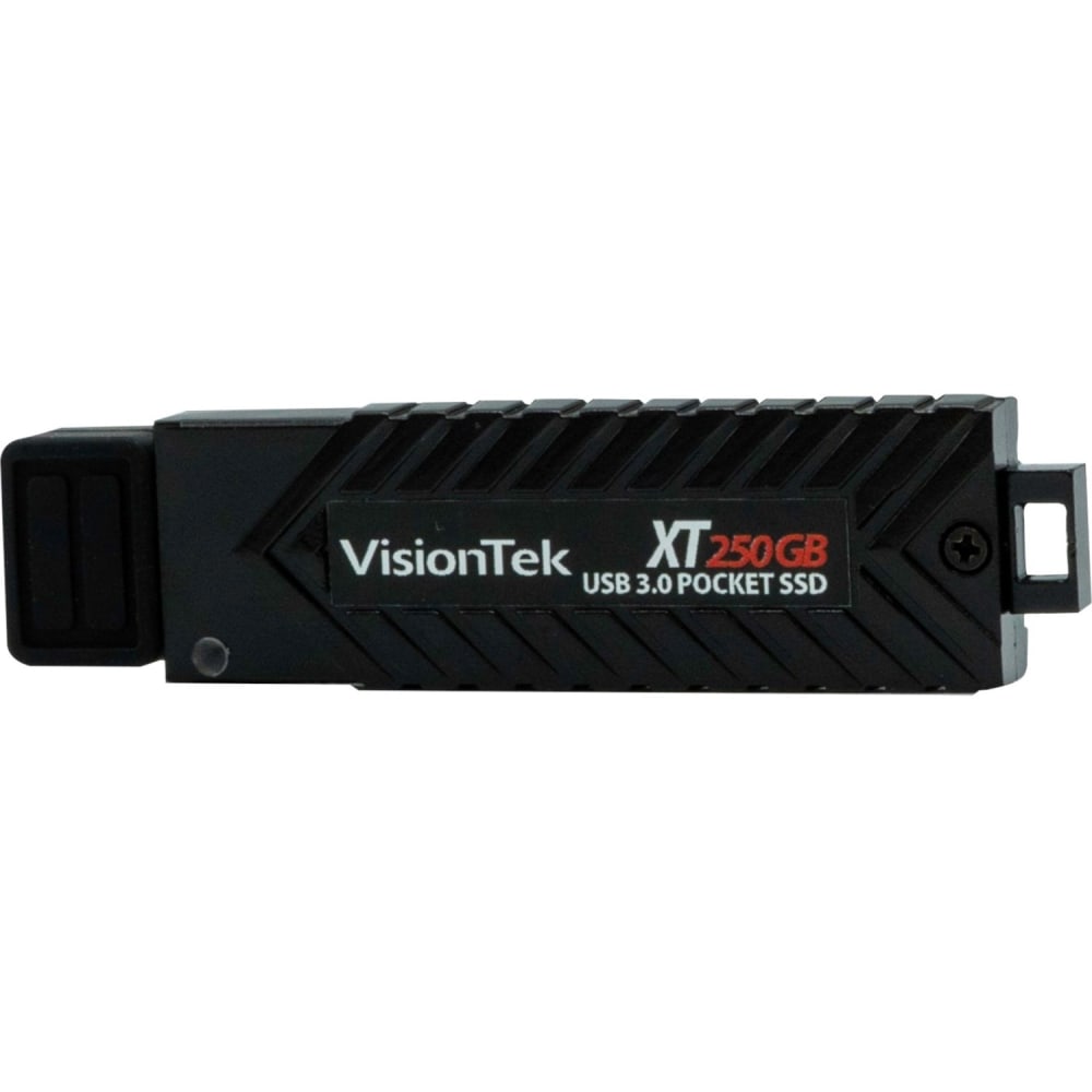 VisionTek 250GB XT USB 3.0 Pocket Solid State Drive - 250 GB SSD - USB 3.0 Type A - TAA Compliant