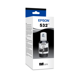 Epson 532 EcoFit Black High-Yield Ink Bottle, T532120-S