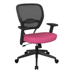 Office Star 55 Series Professional AirGrid Back Manager Office Chair, Pink