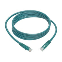 Load image into Gallery viewer, Tripp Lite 7ft Cat6 Gigabit Molded Patch Cable RJ45 M/M 550MHz 24 AWG Green - Category 6 for Network Device, Router, Modem, Blu-ray Player, Printer, Computer - 128 MB/s - Patch Cable - 7 ft - 1 x RJ-45 Male Network - 1 x RJ-45 Male Network