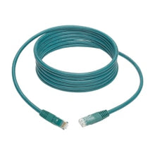 Load image into Gallery viewer, Tripp Lite 10ft Cat6 Gigabit Molded Patch Cable RJ45 M/M 550MHz 24AWG Green - 128 MB/s - Patch Cable - 10ft - 1 x RJ-45 Male Network - 1 x RJ-45 Male Network - Gold-plated Contacts - Green