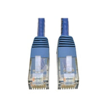 Load image into Gallery viewer, Tripp Lite Cat6 Cat5e Gigabit Molded Patch Cable RJ45 M/M 550MHz Blue 35ft - 128 MB/s - 35 ft - Blue
