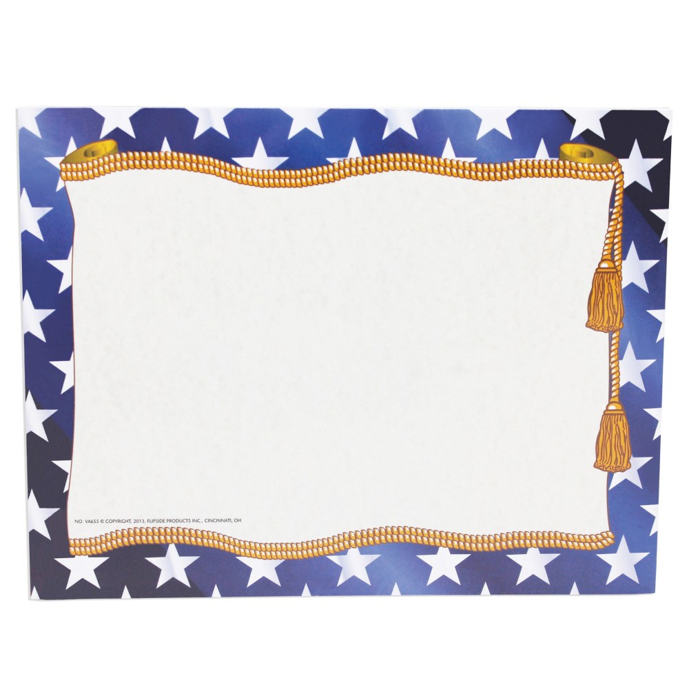 Hayes Stars Border Paper, 8 1/2in x 11in, Multicolor, 50 Sheets Per Pack, Bundle Of 6 Packs