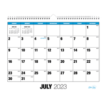 Load image into Gallery viewer, 2023-2024 Blue Sky Classic Academic Monthly Wall Calendar, 15in x 12in, July 2023 to June 2024, 135556