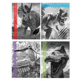 Inkology 2-Pocket Portfolios, 11-3/4in x 9-1/2in, Letter Size, Dinosaurs, Pack Of 24 Portfolios