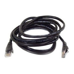 Belkin Cat. 6 Patch Cable - RJ-45 Male - RJ-45 Male - 6in - Black