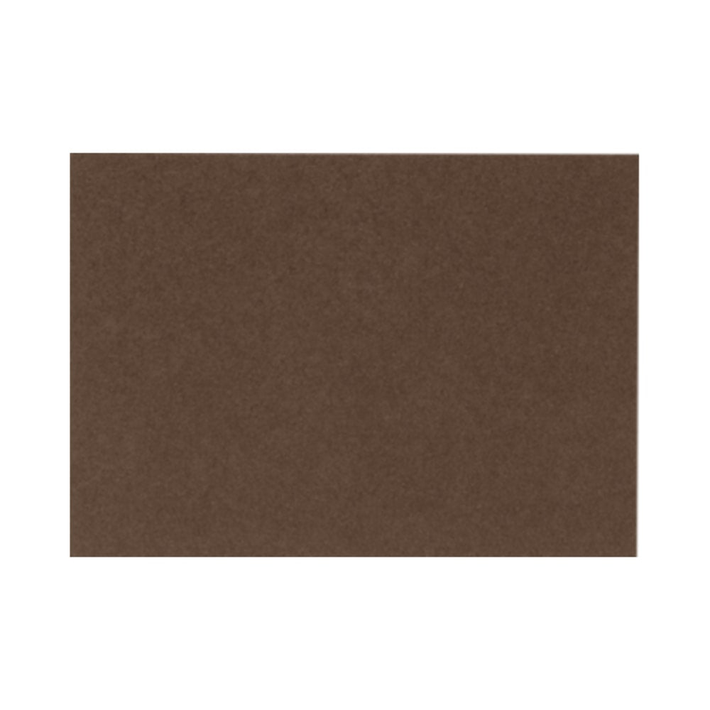 LUX Mini Flat Cards, #17, 2 9/16in x 3 9/16in, Chocolate Brown, Pack Of 1,000