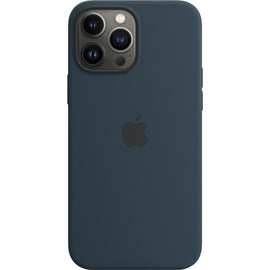 Apple iPhone 13 Pro Max Silicone Case with MagSafe - Abyss Blue - For Apple iPhone 13 Pro Max Smartphone - Abyss Blue - Silky, Soft-touch - Drop Resistant, Scratch Resistant, Damage Resistant, Dirt Resistant - Silicone