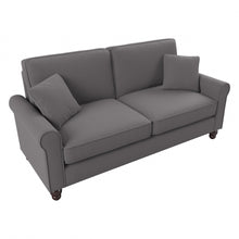 Load image into Gallery viewer, Bush Furniture Hudson 73inW Sofa, French Gray Herringbone, Standard Delivery