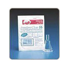 Load image into Gallery viewer, Freedom Clear SS Male External Catheter, Medium, 28mm, Color Code: Red, Box Of 100