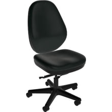 Load image into Gallery viewer, Sitmatic GoodFit Synchron High-Back Chair, Black Polyurethane/Black