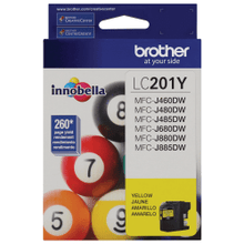 Load image into Gallery viewer, Brother LC201 Yellow Ink Cartridge, LC201Y