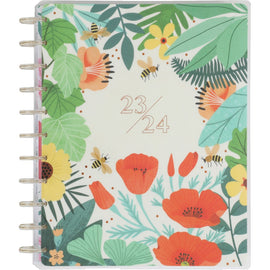 2023-2024 Happy Planner 18-Month Monthly/Weekly Big Planner, 8-1/2in x 11in, Bright Travels, July 2023 To December 2024, PPBD18-050