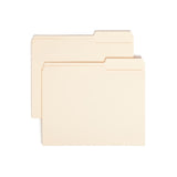 Smead Manila File Folders, Letter Size, 10% Recycled, Manila, Box Of 100