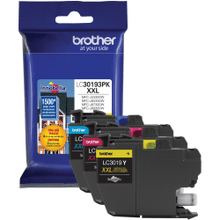 Load image into Gallery viewer, Brother LC30193PK Original Ink Cartridge - Cyan, Magenta, Yellow - Inkjet - Super High Yield - 1500 Pages Cyan, 1500 Pages Magenta, 1500 Pages Yellow - 3 / Pack
