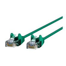 Load image into Gallery viewer, Belkin CAT6 Slim Gigabit Snagless UTP Ethernet Cable - 14 ft Category 6 Network Cable for Network Device, Notebook, Desktop Computer, Modem, Router, Wall Outlet - First End: 1 x RJ-45 Network - Male - Second End: 1 x RJ-45 Network - Male - 1 Gbit/s